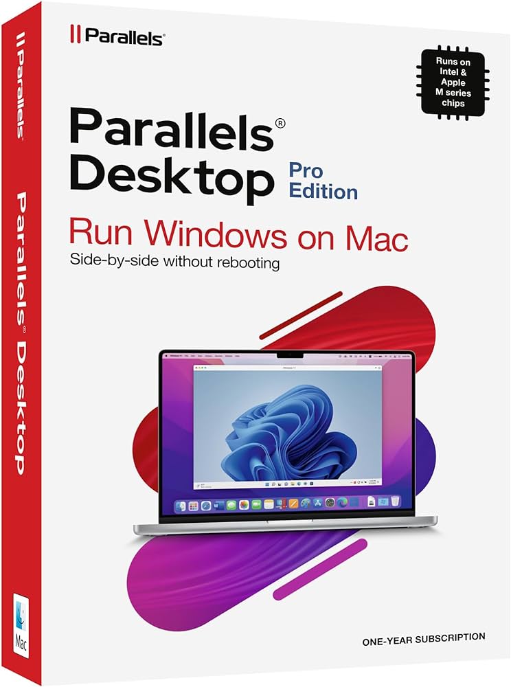 Parallels Desktop 19 Pro Edition for Mac Key (1 Year / 1 Mac)