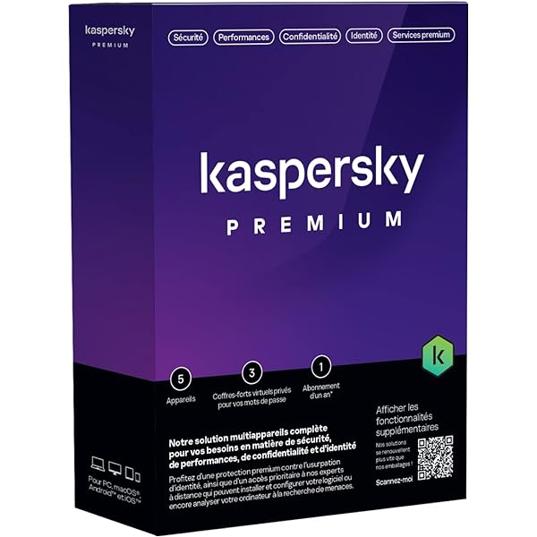 Kaspersky Premium 2024 US Key (1 Year / 5 Devices)