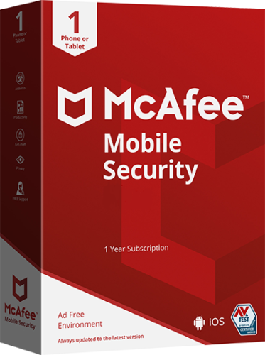 McAfee Mobile Security Premium for Android 2024 (1 Year / 1 Device)